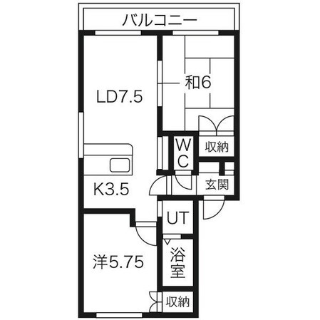 PLATZ1417の物件間取画像